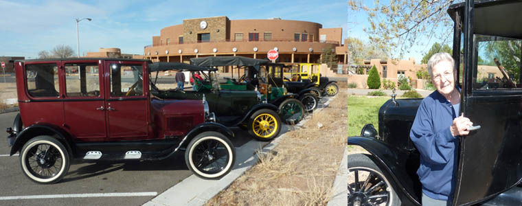We enjoy driving our Model T’s!