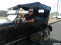 Vern at the wheel of his 1926 Model T touring