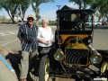 Les and Ruth Haley with their 1914 Model T Express Runabout