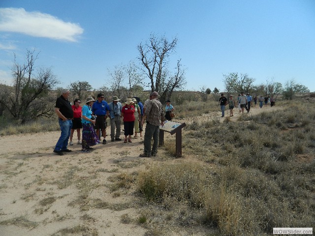 The area has opimal conditions for the preservation of prehistoric fossils