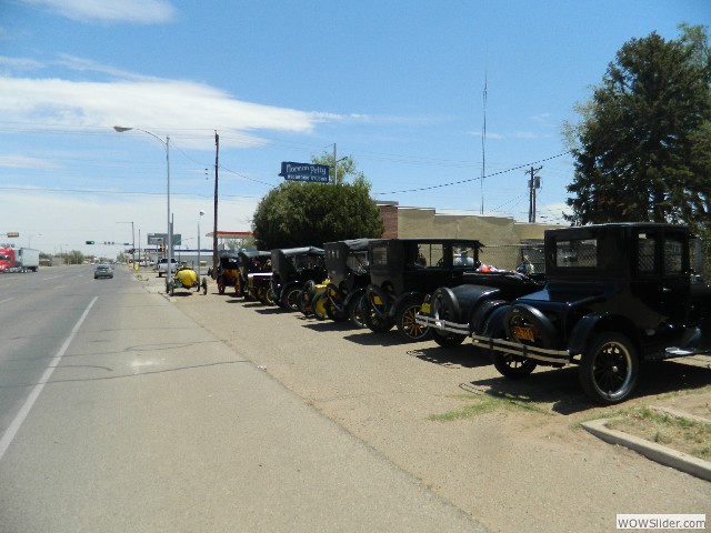 Parking at the Norman Petty Studio