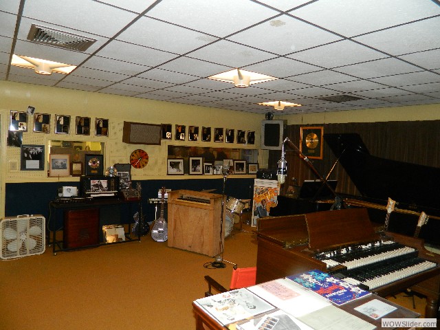 The recording studio