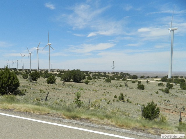 Caprock Wind Farm wind mills