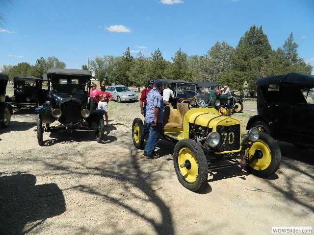 Vern's yellow 1923 speedster