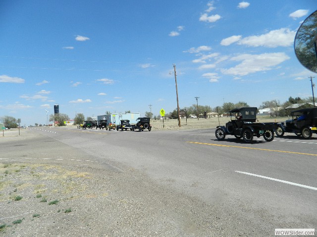 Driving through Grady, New Mexico