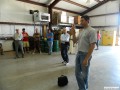 James Fitts explaining the history and technology of the Caprock Wind Farm