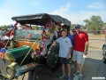The Sturdevant family with Lee at the wheel of the Azevedo's 1912 Model T touring car