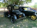 The Wing's coupe with the Dominguez's 1927 Model T touring car