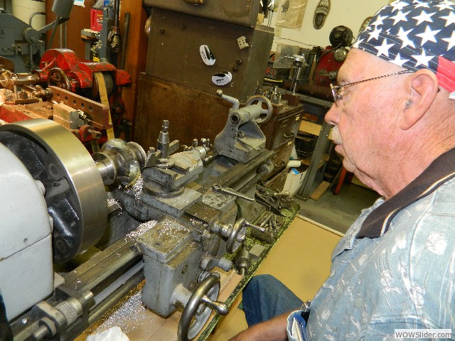 Neil machining main bearing caps