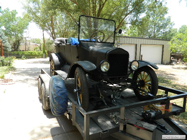 Paul's 1920 Model T touring car