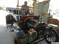 Skip Dunn and his 1914 nickel-plated Model T touring car