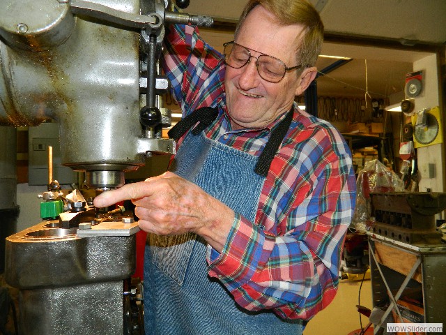 Bob at work