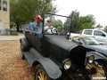 Paul at the wheel of his 1920 touring car