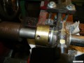 Rod boring and facing lathe