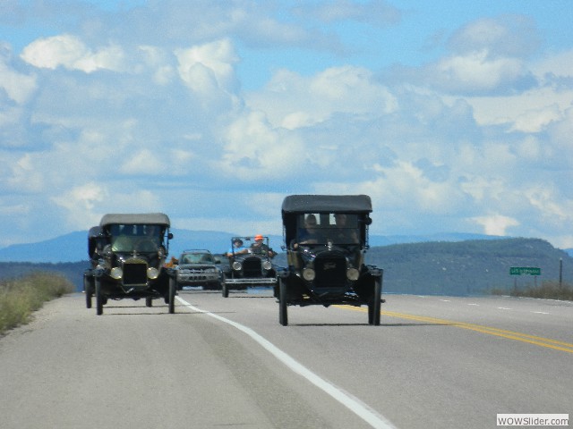 Driving back to the Plaza Hotel