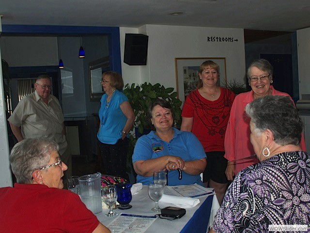 Betty, Tom, Bernice, Robbi, Sharon, Kathy, and Norma