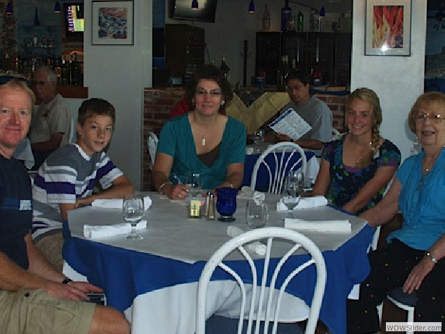 David, Trey, Kari, and Lee Sturdevant with Kari's stepmother Bernice Young