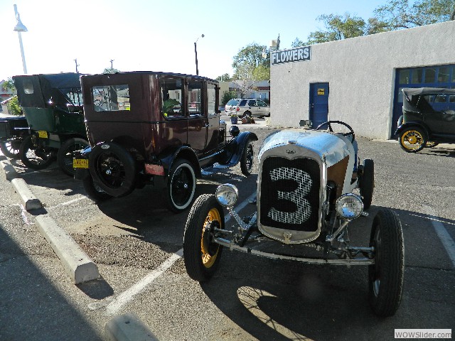 Vern and Pat Willans new aquisition, a Model A speedster!