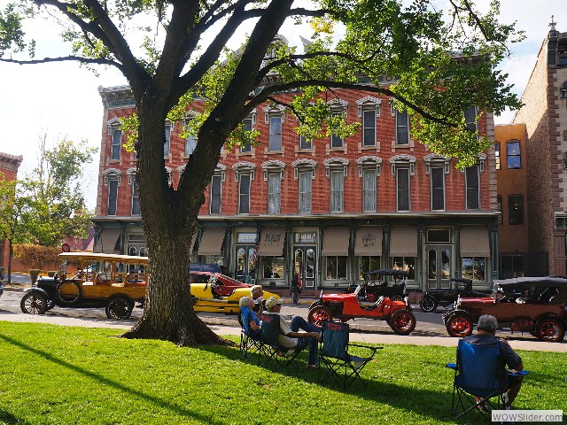 The Plaza after our return from Pendaries