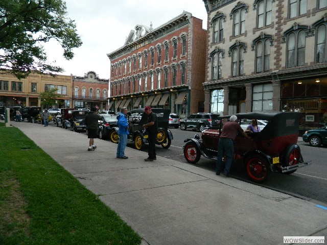 Getting ready to leave for the drive-in