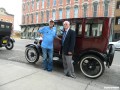 Mayor Ortiz dropped by to look at our cars and tell us about his city.