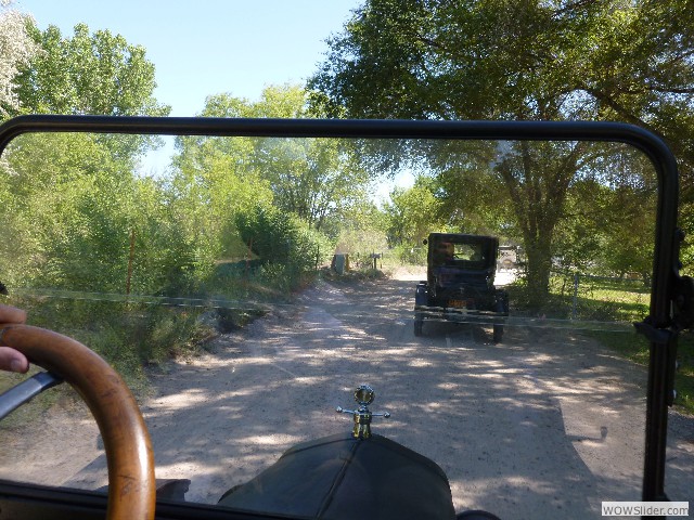 On the way to the Santa Fe Opera