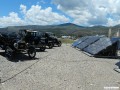 Our Model T with solar panels