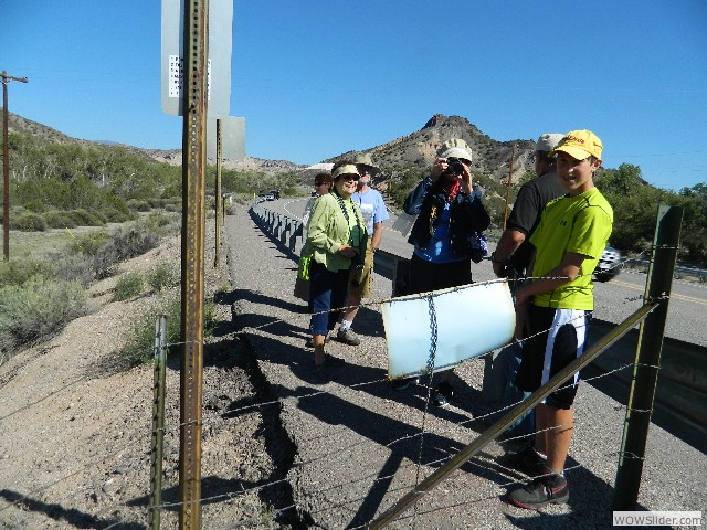 Looking at the bridge