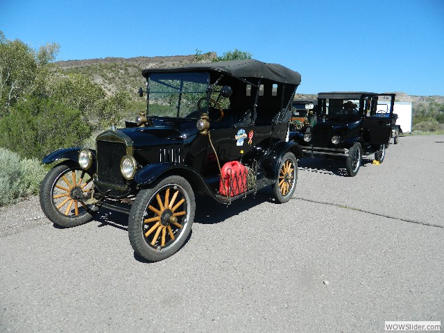 The O'Brien's 1916 Model T Ford touring car