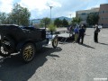 Ready to load the 1920 touring car on the trailer