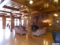 Beautifully restored lobby of the Montezuma Castle