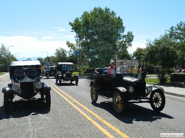 Parade begins