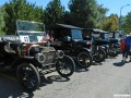 Model Ts on display