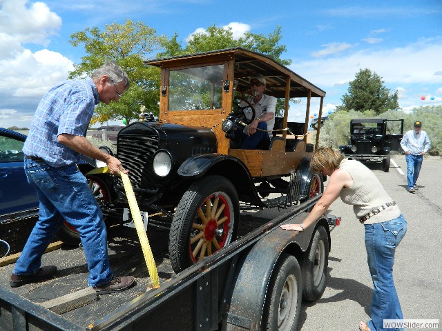 Dave securing the depot hack