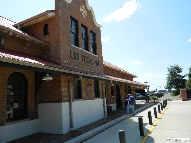 Front of the train station