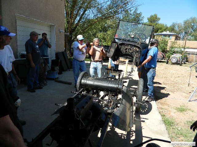 Returning the body to the frame