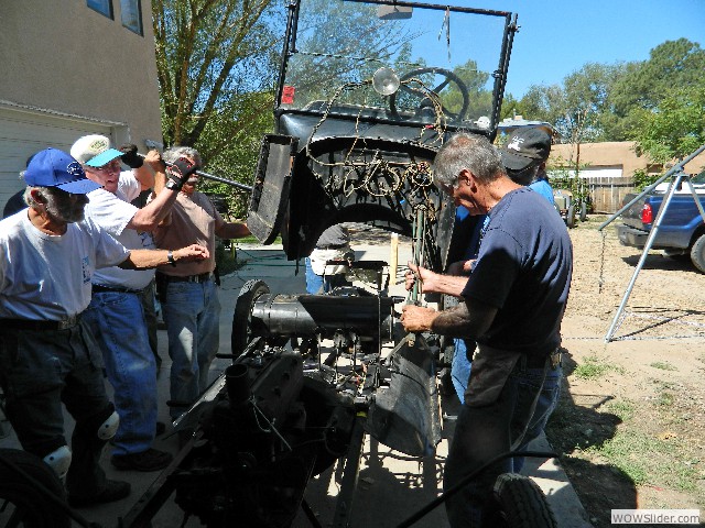 Installing the body