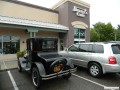 The Wing's 1924 Model T coupe at Jimmy's Cafe