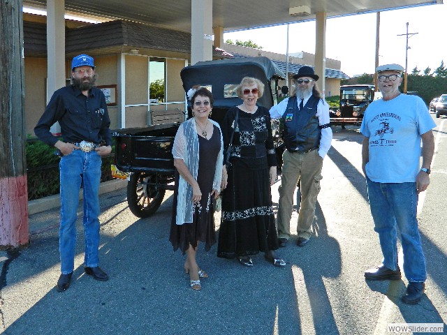 Jeff, Fran, Bernice, Vernon, and Misty