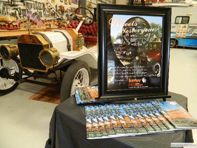Wheels of Yesteryear poster and brochure
