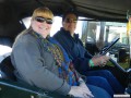 Sharon and Mark in their 1927 Model T touring car
