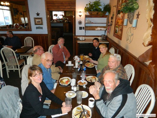 Tin Lizzies at the breakfast