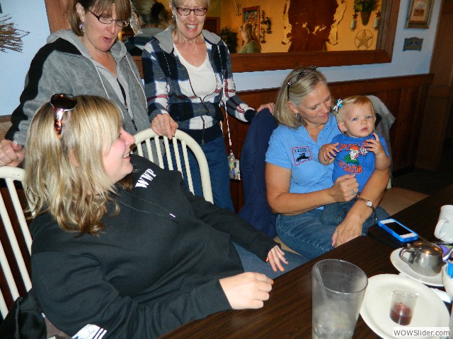 Audrey, Linda, Lorna, Julie, and Scarlett