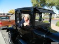 Susan in her 1924 Model T Ford coupe