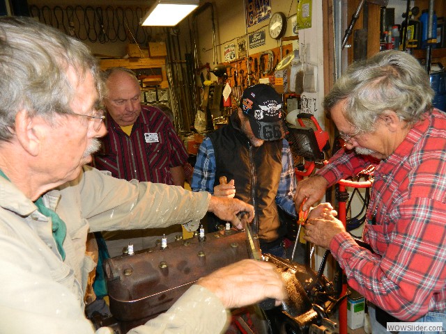 Attaching the hogshead