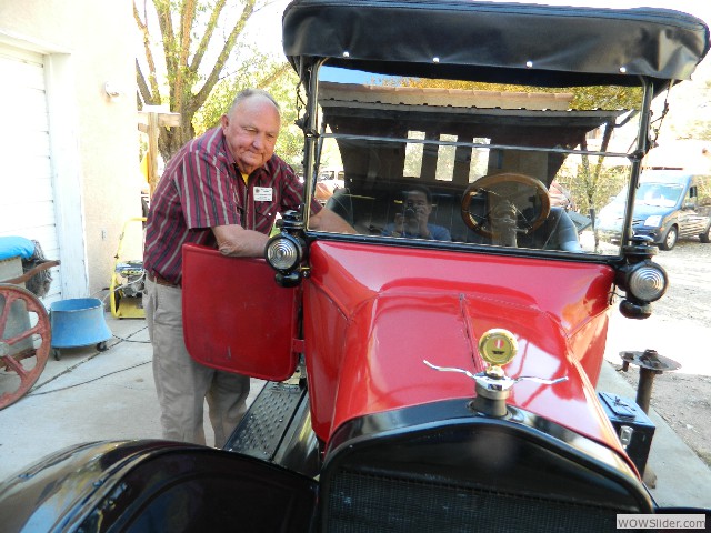 Dave and his 1917 pickup