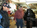 Dave (on his first visit to Larry's garage) and Tom