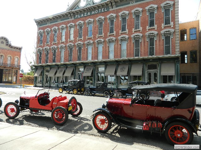 Our T's in front of the Plaza Hotel