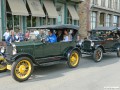 Mark in front with Vern's 1926 touring behind