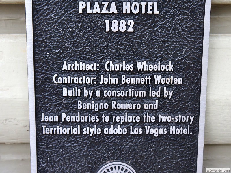 Plaza Hotel in Las Vegas, NM